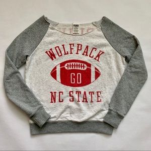 PINK NC state wolfpack sweatshirts